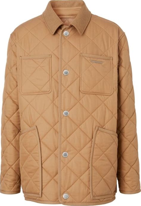 burberry diamond quilted field jacket|burberry bomber jacket sale.